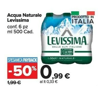 Carrefour Market Acqua offerta