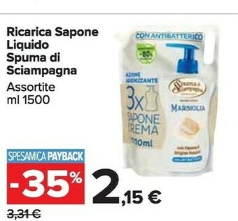 Carrefour Market Sapone liquido offerta