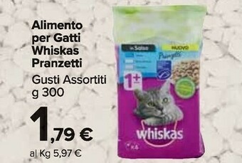 Carrefour Market Cibo per gatti offerta
