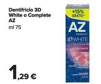 Carrefour Market Dentifricio offerta