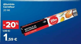 Carrefour Market Carta stagnola offerta