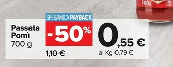 Carrefour Market Passata di pomodoro offerta