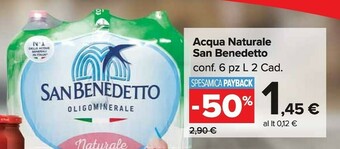 Carrefour Market Acqua offerta