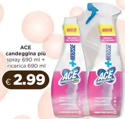 Acqua & Sapone ACE candeggina più offerta