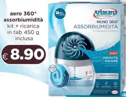 Acqua & Sapone Ariasana aero 360° assorbiumidità kit + ricarica in tab offerta