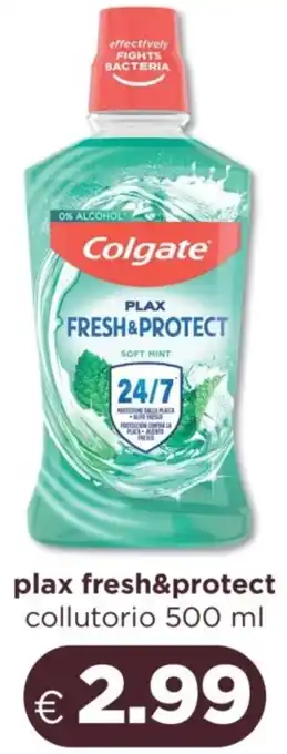 Colgate plax fresh&protect collutorio