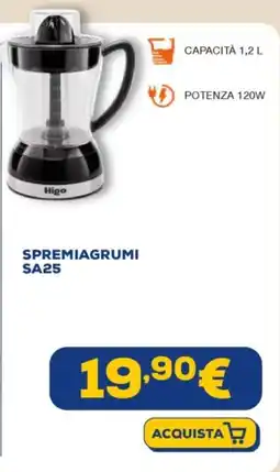 Euronics Higo spremiagrumi SA25 offerta