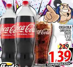 Il Genio Supermercato Coca cola original taste offerta