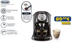 Euronics DeLonghi EC201CD.B offerta