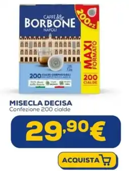Euronics Caffe & borbone misecla decisa offerta