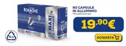 Euronics Caffe & borbone 90 capsule in alluminio miscela decisa offerta