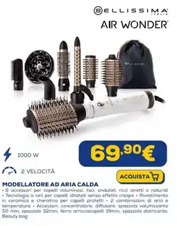 Euronics Bellissima modellatore ad aria calda offerta