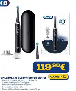 Euronics Oral-b spazzolino elettrico IO6 series offerta