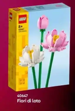 Euronics Lego Botanicals Fiori di loto offerta