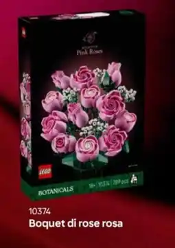 Euronics Lego Botanicals Boquet di rose rosa offerta