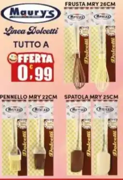 Maury's Maury's frusta mry, pennello mry, spatola mry offerta