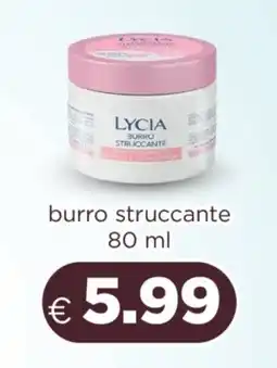 Acqua & Sapone LYCIA burro struccante offerta