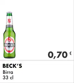 Iper Tosano BECK'S Birra offerta