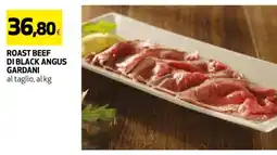Coop ROAST BEEF DI BLACK ANGUS GARDANI offerta