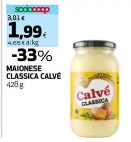 Coop Maionese Classica Calvé offerta
