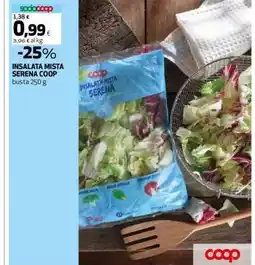Coop INSALATA MISTA SERENA COOP offerta