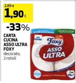 Coop CARTA CUCINA ASSO ULTRA FOXY offerta