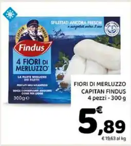 Conad Fiori di Merluzzo Capitan Findus offerta