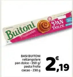 Conad Buitoni Pan Dolce offerta