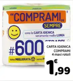 Conad CARTA IGIENICA COMPRAMI offerta