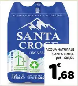 Conad ACQUA NATURALE SANTA CROCE offerta