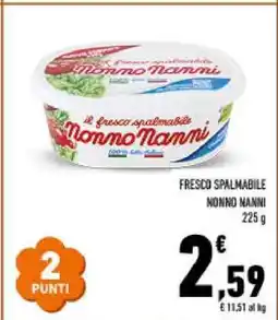 Conad FRESCO SPALMABILE NONNO NANNI offerta