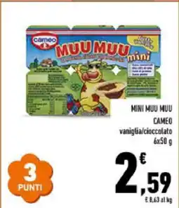 Conad MINI MUU MUU offerta