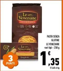 Conad PASTA SENZA GLUTINE LE VENEZIANE offerta