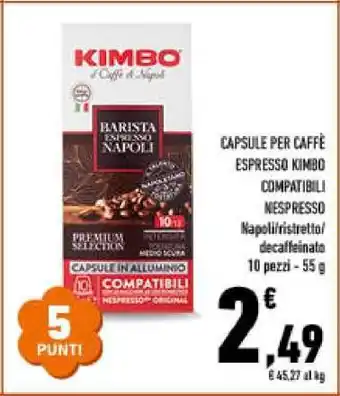 Kimbo Barista Espresso Napoli