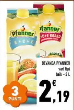 Conad BEVANDA PFANNER offerta