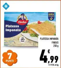 Conad PLATESSA IMPANATA offerta