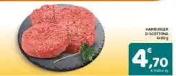Conad Hamburger Di Scottona offerta