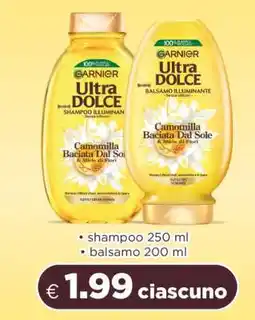 Acqua & Sapone GARNIER Ultra Dolce offerta