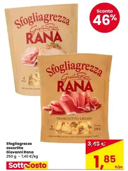 Despar Sfogliagrezza assortita Giovanni Rana offerta