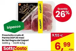 Despar Prosciutto crudo di Parma DOP 20 mesi Re Nel Regno dei Sapori offerta