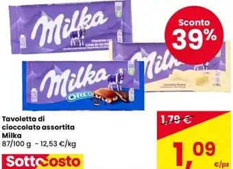 Despar Tavoletta di cioccolato Milka offerta