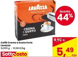 Despar Caffè Crema e Gusto Forte Lavazza offerta