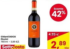 Despar Chianti DOCG Piccini offerta