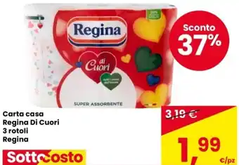 Carta casa Regina Di Cuori Regina