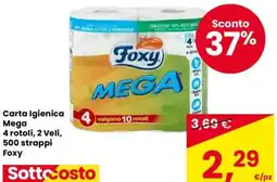 Despar Carta Igienica Mega Foxy offerta
