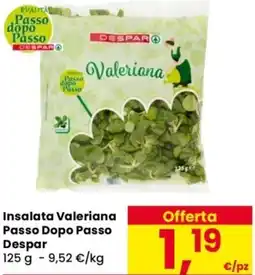 Despar Insalata Valeriana Passo Dopo Passo Despar offerta