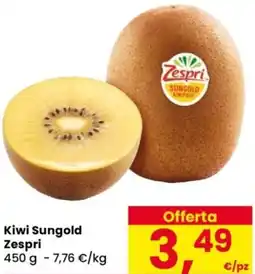 Despar Kiwi Sungold Zespri offerta