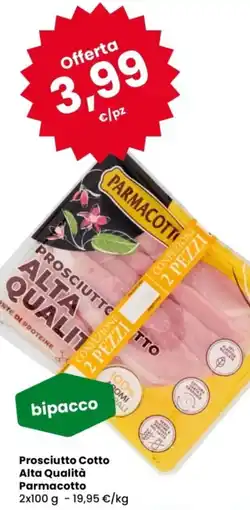 Despar Prosciutto Cotto Alta Qualità Parmacotto offerta