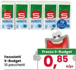 Despar Fazzoletti S-Budget offerta