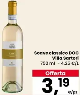 Despar Soave classico DOC Villa Sartori offerta